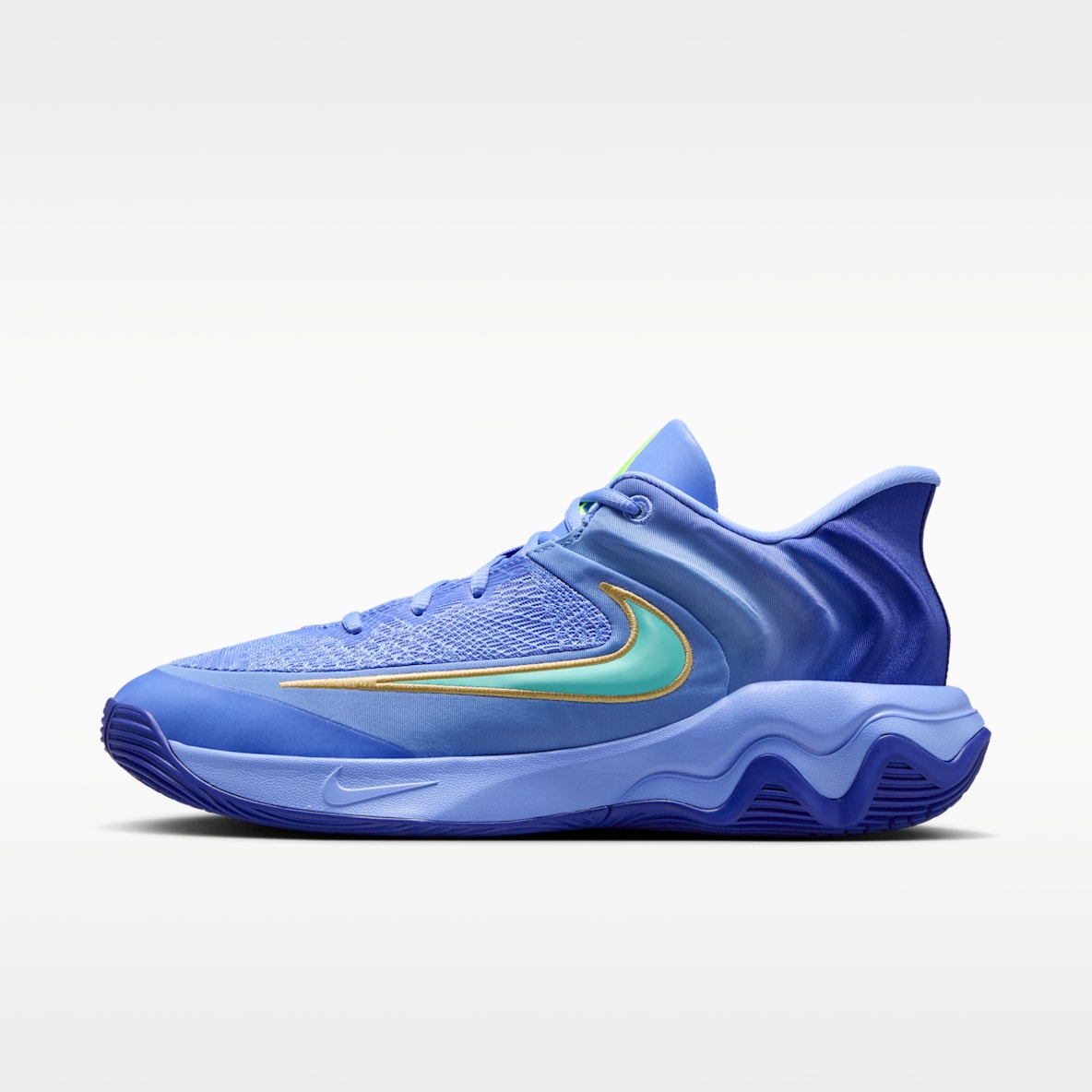 NIKE公式】 バスケットシューズ ブルー（青）【ナイキ公式通販】
